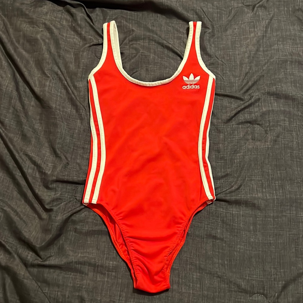 Adidas Originals red body suit